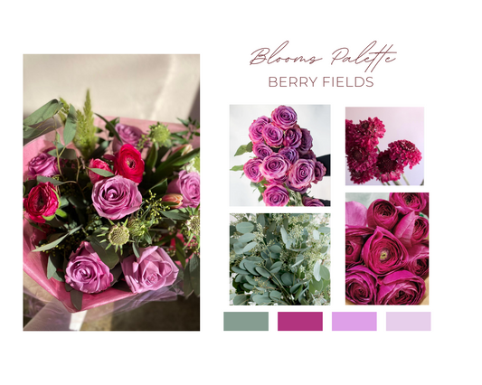 Blooms Palette: Berry Fields