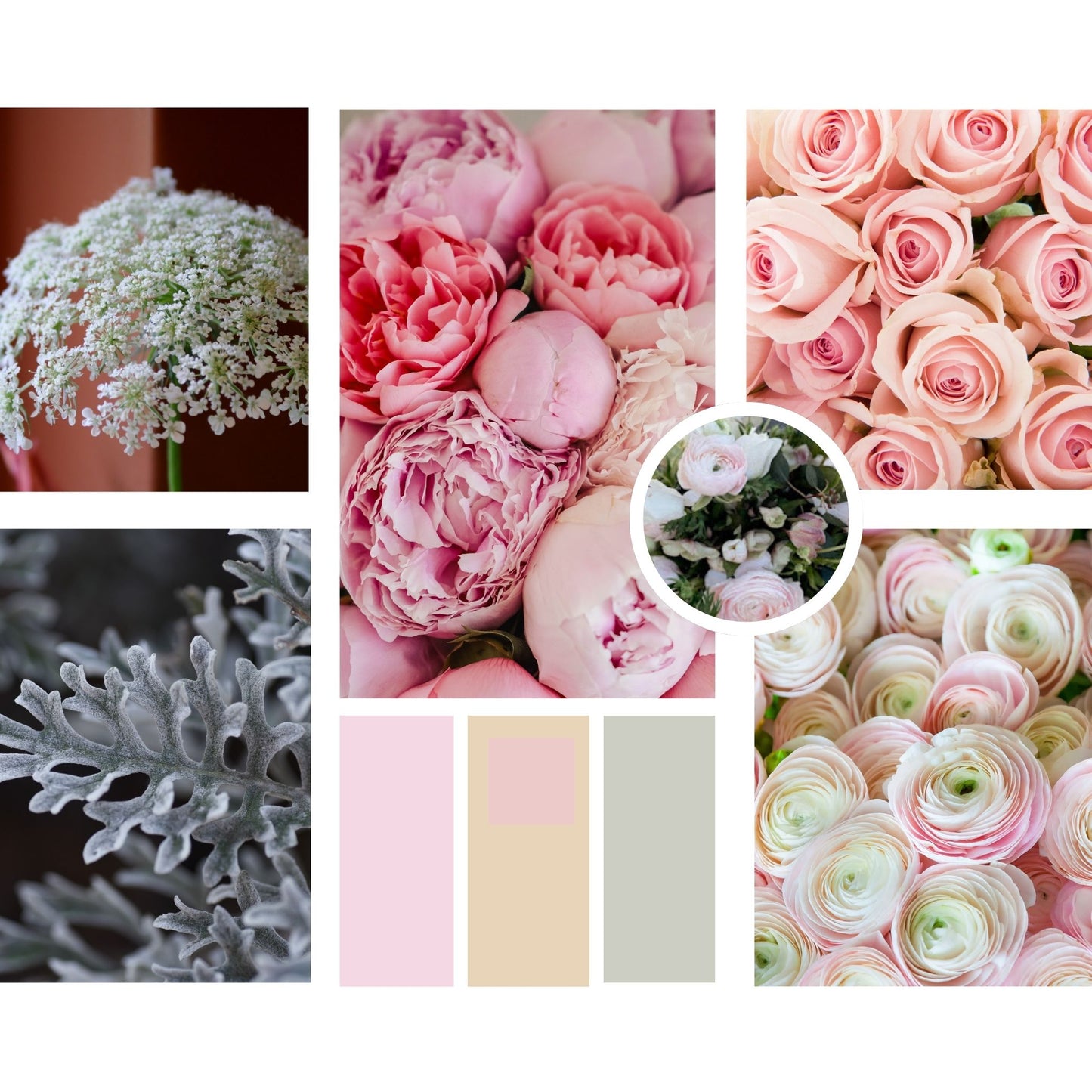 Blooms Palette: Fluffy Pinks